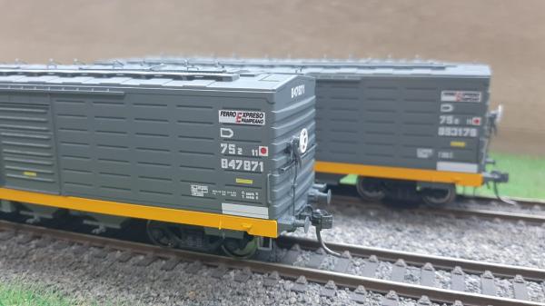Vagón Cerealero Buriasco - FerroExpreso Pampeano