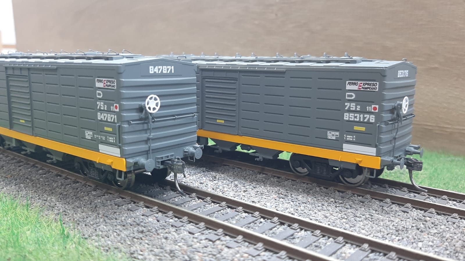 Vagón Cerealero Buriasco - FerroExpreso Pampeano