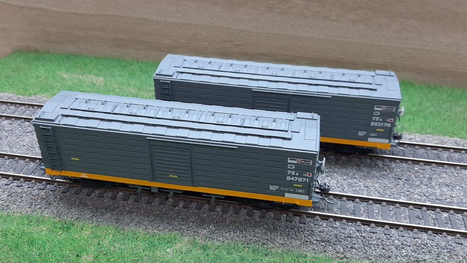 Vagón Cerealero Buriasco - FerroExpreso Pampeano
