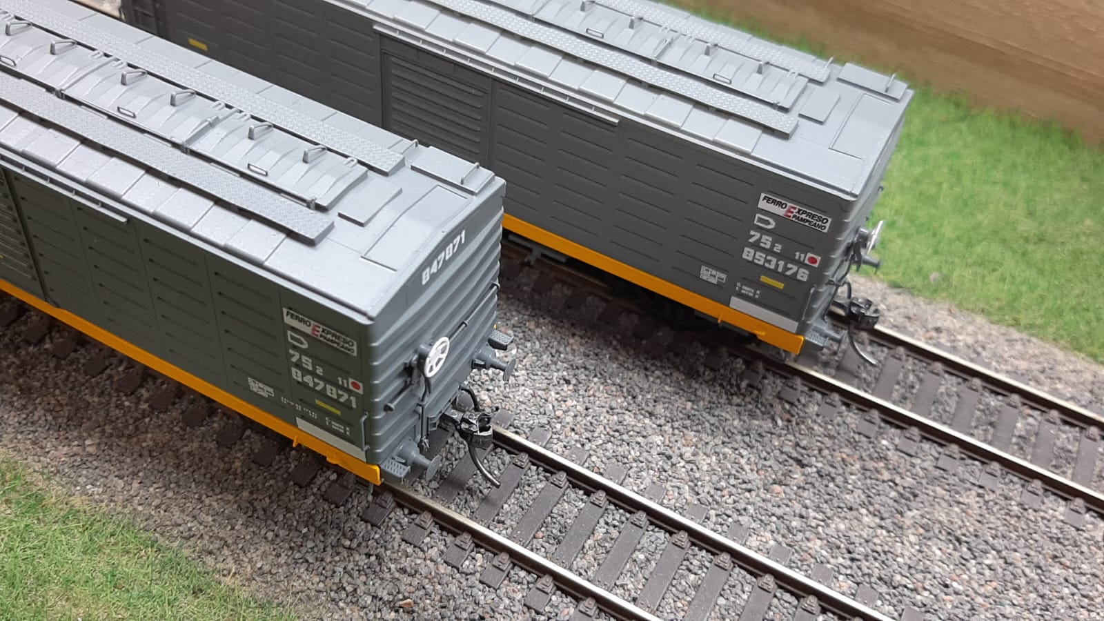 Vagón Cerealero Buriasco - FerroExpreso Pampeano
