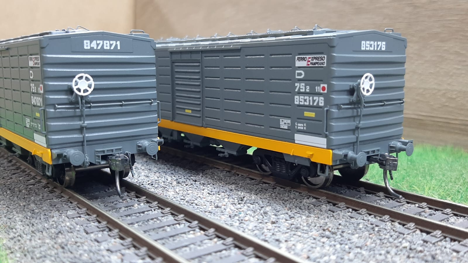 Vagón Cerealero Buriasco - FerroExpreso Pampeano