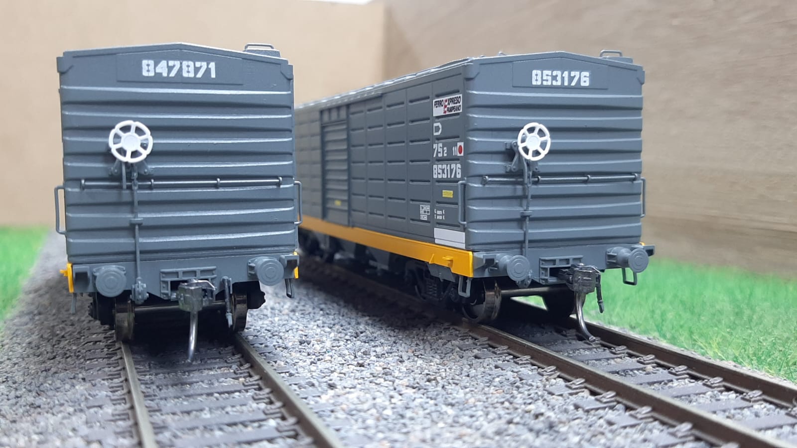 Vagón Cerealero Buriasco - FerroExpreso Pampeano