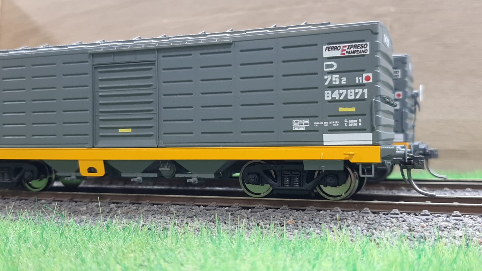 Vagón Cerealero Buriasco - FerroExpreso Pampeano